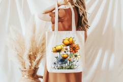 Whimsical Spring Flower Clipart Product Image 5