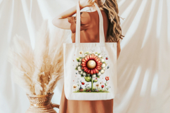 Whimsical Spring Flower Clipart Product Image 5