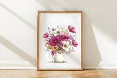Whimsical Spring Flowers Clipart Product Image 3