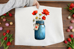 Whimsical Spring Flowers Clipart Product Image 3