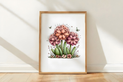 Whimsical Spring Flowers Clipart Product Image 3