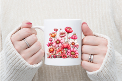 Whimsical Spring Flowers Clipart Product Image 4