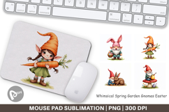 Garden Gnomes Easter Mouse Pad Product Image 1