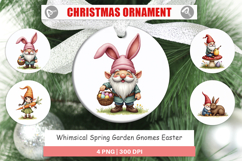 Garden Gnomes Easter Ornament Product Image 1