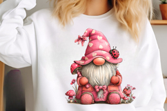 Whimsical Spring Gnome Clipart Product Image 2