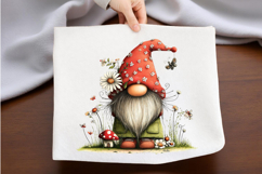 Whimsical Spring Gnome Clipart Product Image 2