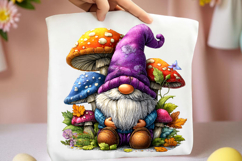 Whimsical Spring Gnome Clipart Product Image 2