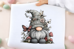 Whimsical Spring Gnome Clipart Product Image 2