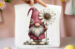 Whimsical Spring Gnome Clipart Product Image 2