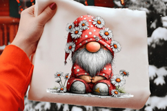 Whimsical Spring Gnome Clipart Product Image 2