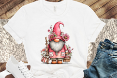 Whimsical Spring Gnome Clipart Product Image 3