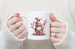 Whimsical Spring Gnome Clipart Product Image 4