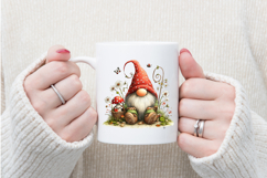 Whimsical Spring Gnome Clipart Product Image 4