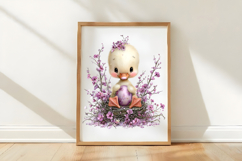 Whimsical Spring Goose Clipart Product Image 2