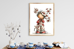 Whimsical Spring Kids Clipart Product Image 3