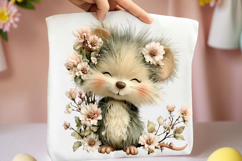 Whimsical Spring Mouse Clipart Product Image 2