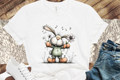 Whimsical Spring Playing Bunny Clipart Product Image 3