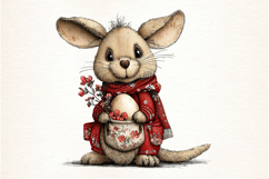 Whimsical Spring Roocon Clipart Product Image 2