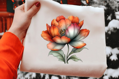 Whimsical Spring Tulip Flower Clipart Product Image 2