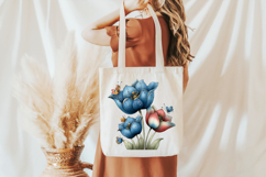 Whimsical Spring Tulip Flower Clipart Product Image 5