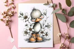 Whimsical Spring Watercolor Clipart Product Image 2