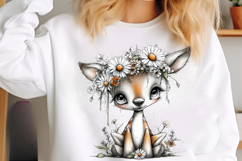 Whimsical Spring Watercolor Clipart Product Image 3