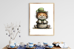 Whimsical St. Patrick’s Day Animals Clipart Product Image 3