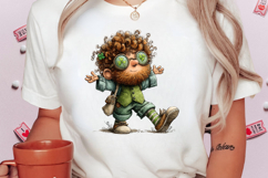 Whimsical St. Patrick’s Day Leprechaun Clipart Product Image 2