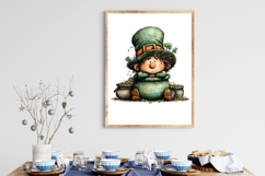 Whimsical St Patricks Day Gnomes Png Product Image 3