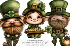 Whimsical st patrick's day leprechaun Png - st patrick's day Product Image 1