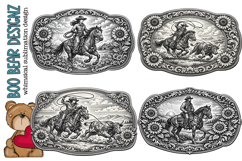 Wildflower Cowgirl Dreams Clipart Product Image 1