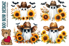 Cowboy Ghost clipart Product Image 1