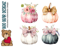 Boho Pumpkin Clipart Product Image 2