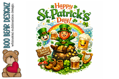 Happy St Patrick's Day Clipart Product Image 1