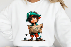 Whimsical Summer Beach Kids Clipart Product Image 2