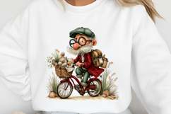 Whimsical Summer Beach Old Men Clipart Product Image 2