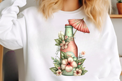 Whimsical Summer Beer Clipart Product Image 2