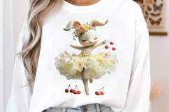 Whimsical Summer Bunny Fruits Clipart Product Image 3