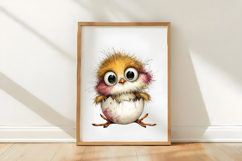 Whimsical Summer Chick Clipart Product Image 3