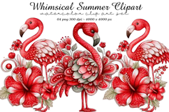 Whimsical Summer Clipart Product Image 1