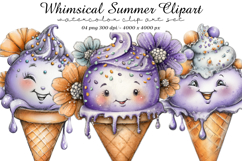 Whimsical Summer Clipart Product Image 1