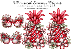 Whimsical Summer Clipart Product Image 1