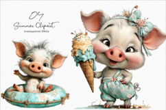Whimsical Summer Clipart Product Image 1