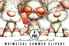 Whimsical Summer Clipart Product Image 1