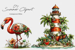 Whimsical Summer Clipart Product Image 1