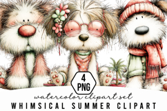Whimsical Summer Clipart Product Image 1