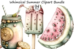 Whimsical Summer Clipart Product Image 1