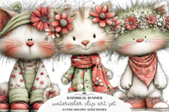 Whimsical summer clipart - Whimsical summer Png Product Image 1