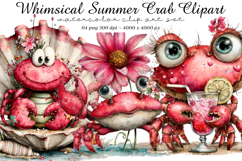 Watercolor spring mason jar clipart Product Image 1