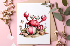 Watercolor spring mason jar clipart Product Image 2